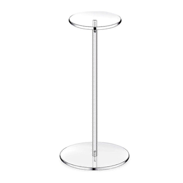 Akryl Sokkel Display Riser Stativ Caps Hatt Hylle Bordplate Parykk Display Stativ - Perfekt 30cm