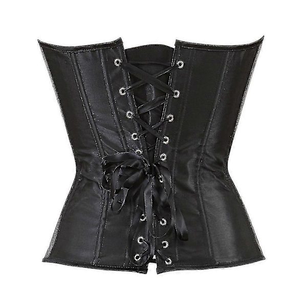 Naisten Korsetit Bustierit Yläosat Satiini Seksikäs Puku Korsetti Corselet Brokaatti Vintage Tyyli Hääkorsetti Pluskoko Violetti-Perfet XXL