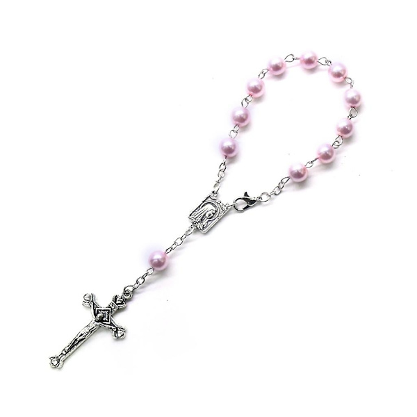 Minirosary Dopgåva 11-Pärlor Pärl Fingerrosary Bröllop Festfavorit-Perfekt 2