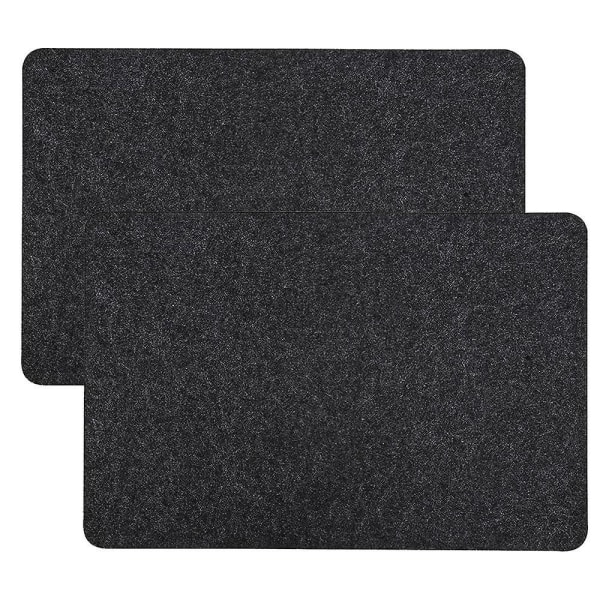 Lämmönkestävä matto ilmakeittimeen, 2 kpl lämmönkestävä tyyny työtasoa suojaava matto Kahvinkeitin matto - Perfet