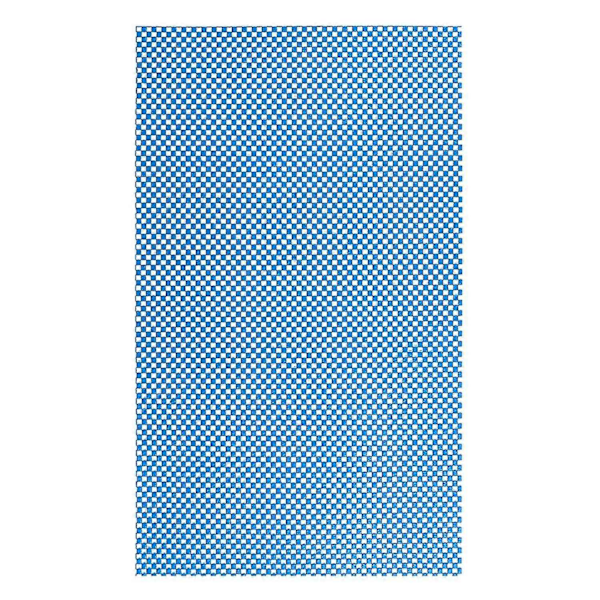Hyldebeskytter, skridsikker, stærkt greb, PVC, garderobeskabe, hylder, gittermåtte til spisestue - Perfekt Blue