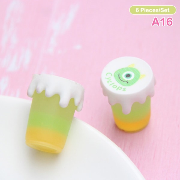 6kpl Gradient Color Luminous Jam Purkit Hartsi Play Bottle DIY - Perfet A16