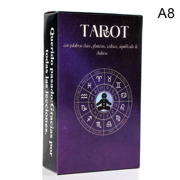 1 dæk 10 stilarter Tarotkort Blackbird Lenormand Betydning Tarot P - Perfet one size A4