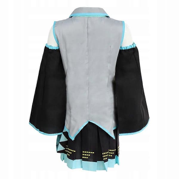 Cosplay Hatsune Miku Halloween Kostym Blå-Perfekt