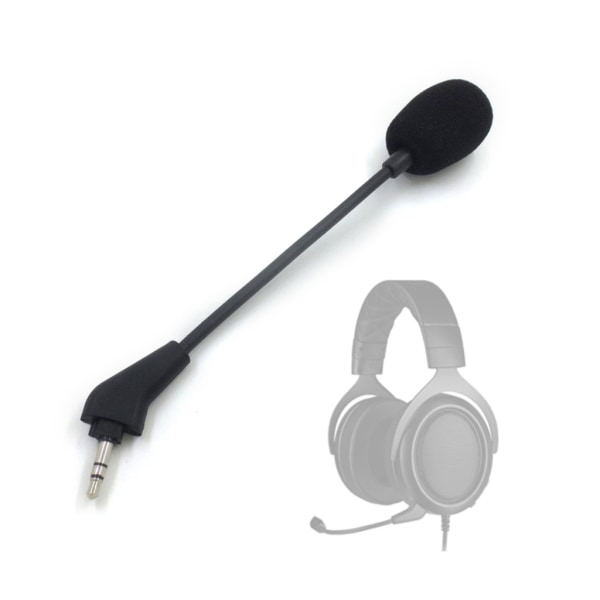 mikrofonersättningsmikrofon för Corsair HS50 HS60 HS70 Pro SE Gaming Headset Löstagbara hörlurar Mic Boom - Perfet