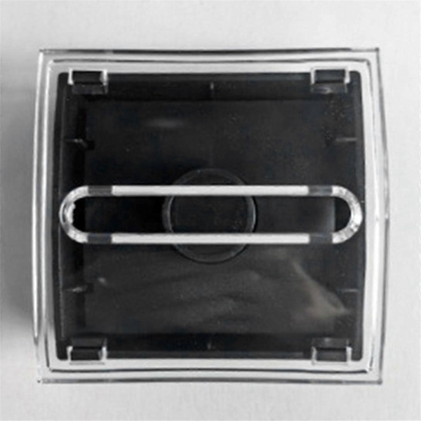 Pop-Up Notes Dispenser Sort Base Klar top Sticky Notes Holder til 3x3 Tommer Sticky Notes Skole Off-Perfet