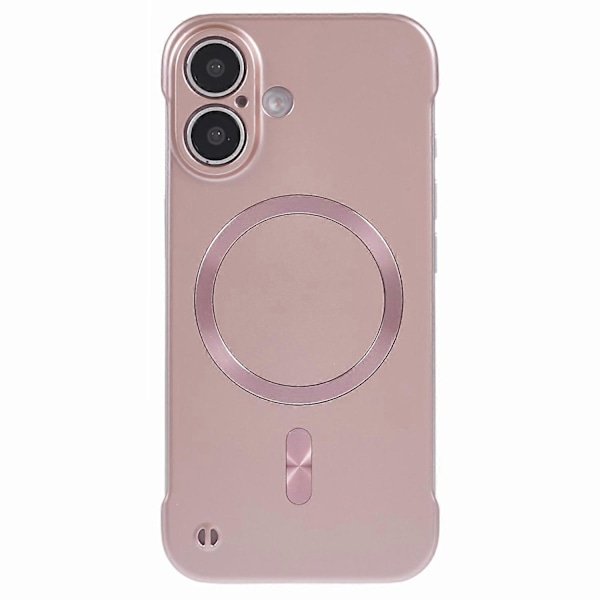 iPhone 16 Plus Skal, Kompatibel med MagSafe Hård PC Ramlös Telefonskal - Perfekt Style E