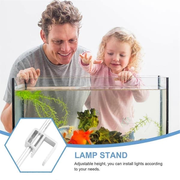 Justerbart tankmonteringsfäste Universellt akvarielampstativ Lampstativ Hängande kit Akvarium Ac-Perfet