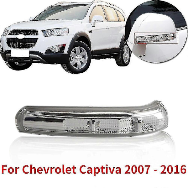 För Chevrolet Captiva 2007 - 2016 Ytterbackspegel LED Blinkers (Endast för vänsterstyrda bilar) - Perfet Right side RH