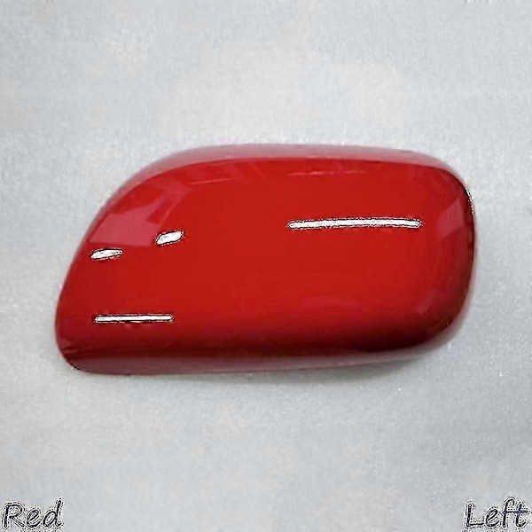 Yhteensopiva Toyota Yaris 2006 - 2011 automallien kanssa: Taustapeilin suojakuori - Perfet Red  Left
