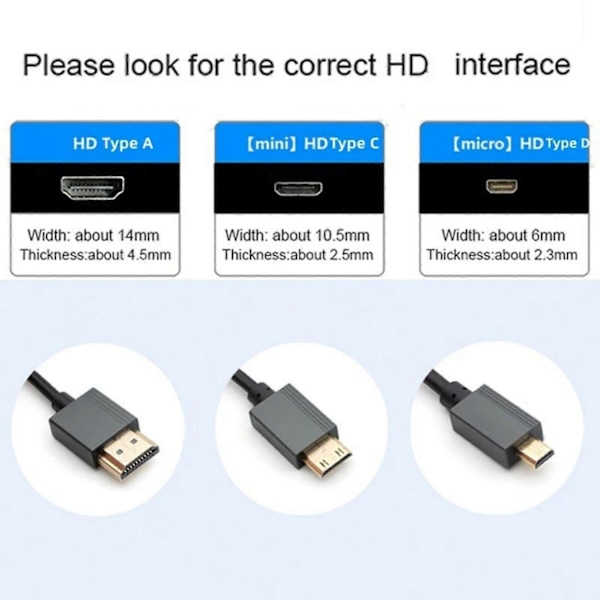 Expandables 8K HDMI-kompatibel 2.1-kabel, 48 Gbps Snabb Dataöverföring, Aluminiumlegeringsskal Kompatibel med Hållbarhet och Skydd - Perfekt Left