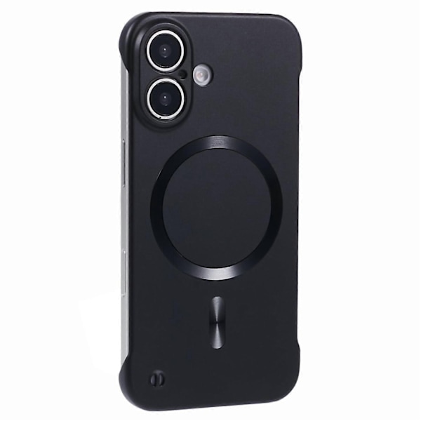 iPhone 16 Plus Skal, Kompatibel med MagSafe Hård PC Ramlös Telefonskal - Perfekt Style A