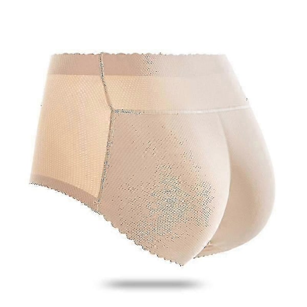 Naisten pehmustetut alushousut, saumattomat pakarannostattajat, lantiota muotoilevat alushousut - Perfet Beige mid-waist XL