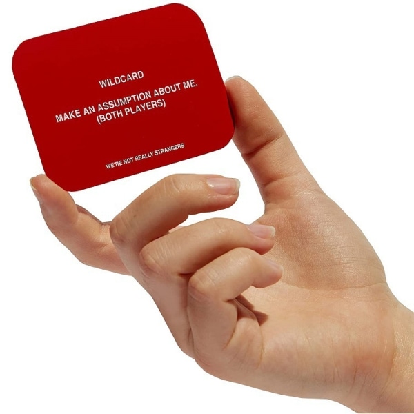 Engelsk versjon We're Not Really Strangers Card - Perfet