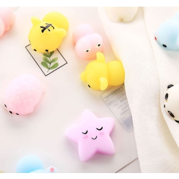 100 modeller Squeeze Toys Mini SYDSange Color Squishy Søde dyr- Perfet