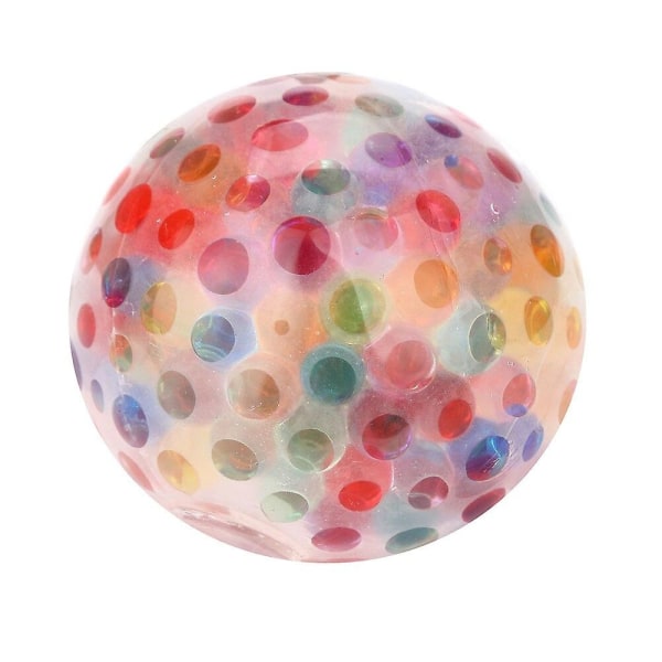 Svamp regnbågsboll Squishy leksak Klämbar stress Söt leksak Klibbig stress relief Högkvalitativ antistressboll Juguetes leksaker