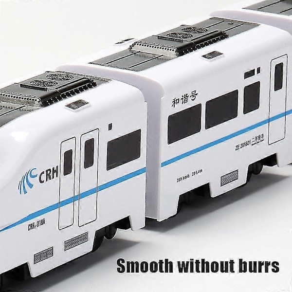 Elektrisk Universell Simulering Høyhastighets Jernbane Harmony Tog Modell Leketøy for Barn - Perfekt five carriages