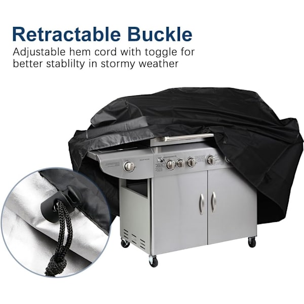 BBQ Cover, BBQ Liner Kit 145 x 61 x 117 cm - Perfet