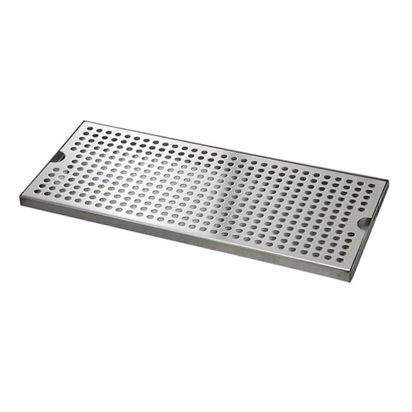 Öltorn Drip Pan i Metall Rostfritt Stål Öldroppbricka Dräneringstyp Platt Öltorn Drip Pan Te Dräneringsplatta Svart 30cm-Perfet Metallic 50cm
