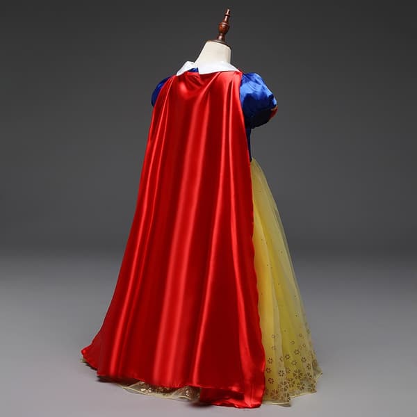 Snövit Cosplay Klänningar Flickor Fest Prinsessklänning Tutu Klänning zy 110cm - Perfet 120cm