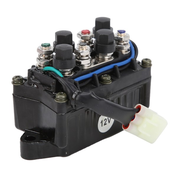 Solenoidbrytare 0409-066 / 0436-700 12V Arctic Cat Snöskoter Vinsch Kit Ersättning - Perfet