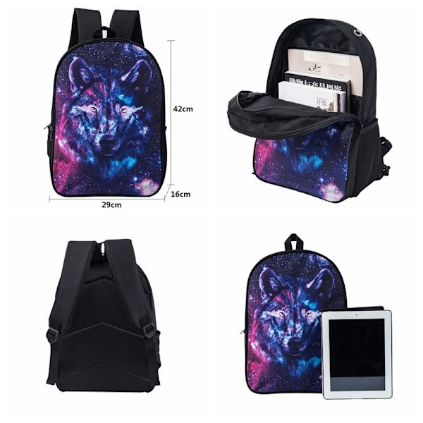 Venom Ryggsäck Venom 16" Student Ryggsäck Style 15