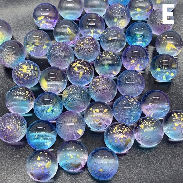 50 stk 12mm Glass Balls Charms Clear Pinball hine Home - Perfet E