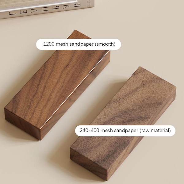 Puinen Piano Naulakko Tilaa Säästävä Koristeellinen Säilytysteline Pipolle Baseball-lippikselle Peruukeille Huiville - Täydellinen Black Walnut 6 Hooks