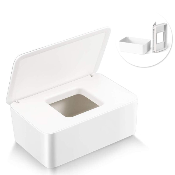 Vådservietter Box, Toiletpapir Box, Plastic Wipes Dispenser, Tissue - Perfet