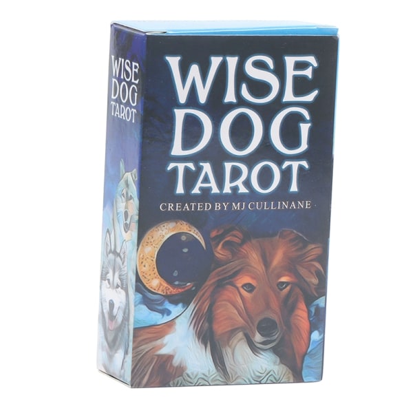 Wise Dog Tarot Cards Oracle Cards Party Prophecy Divination Boa - Perfet Multicolor one size