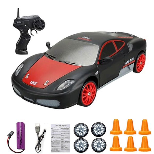RC Driftbil - Perfekt Black