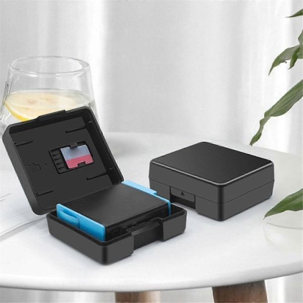Batteriskyddande Förvaringslåda med TF-Korthållare Kompatibel med GoPro Hero 11 10 9 8 7 6 5-Perfet