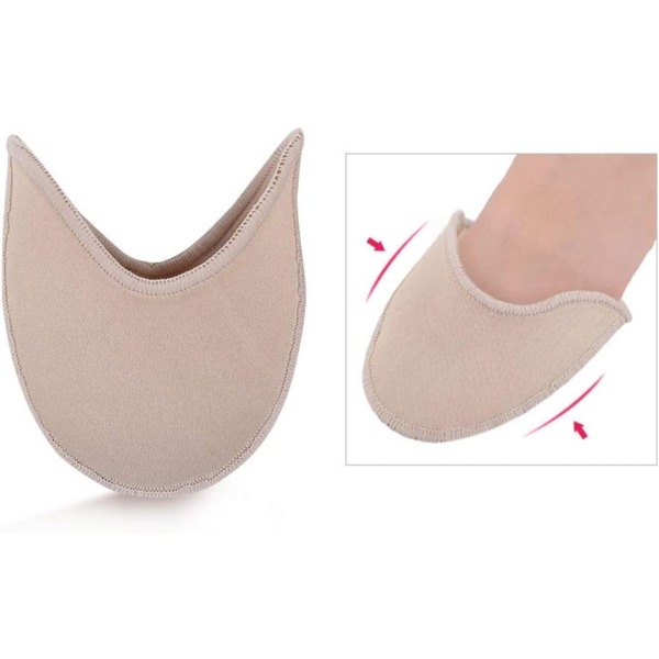Ouch Pouch Tåskydd Skyddar cover för Heel Balett Pointe Skor Magdans 1 Par 10x9,5cm- Perfet 10*9.5cm
