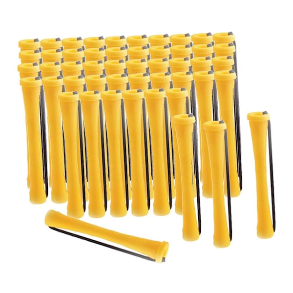 Kolde Permanentstænger til Hår Varmefrit Ruller Styling Frisørværktøj - Perfekt 50Pcs 0.7cm