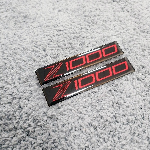 Kompatibel med Kawasaki Grøn Sticker 3d Logo Mærkater 3 D Z800 Z750 Z900 Z1000 Z650 Z400 2019 2020 2021 2022-Perfekt Z650 White