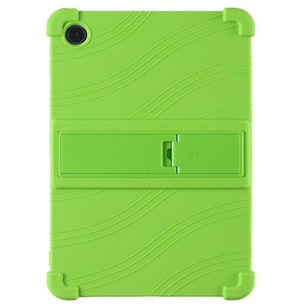Skyddande Fodral för Oppo Pad Air 10.36 Tum 2022 med PC-Stativ, Fallskyddande Mjuk Silikon T-Perfet Green