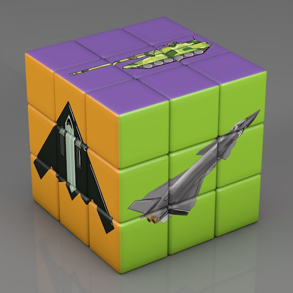 Kid Magic Cube Studentutbildning Matematik Kemi Fysik Kunskap 3x3x3 pussel cube toy för barn som lär sig Magico Cubo-Perfet Pink