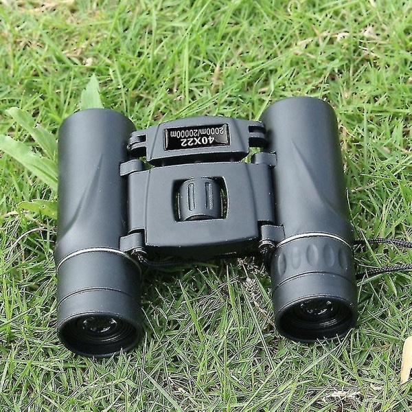 40x22 Hd Kraftig kikkert 2000m Langdistanse sammenleggbar miniteleskop Bak4 Fmc Optisk For Jakt Sport Utendørs Camping - Perfet