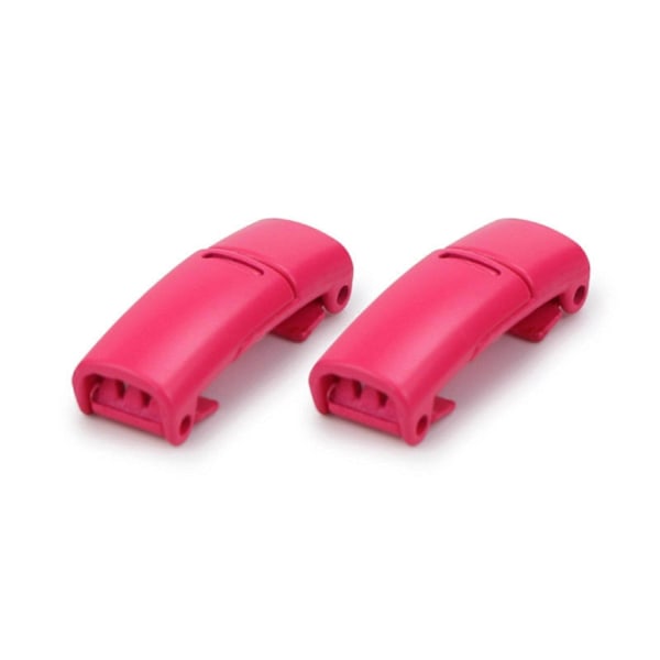 Uudet joustavat, litteät, solmittavat kengännauhat lenkkareihin, magneettiset kengännauhat, joustavat solmittavat nauhat lapsille ja aikuisille - Perfet rose red