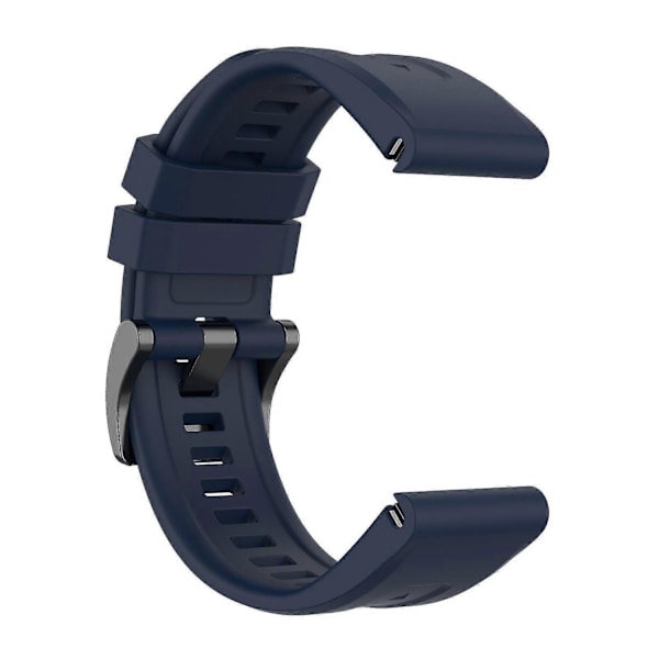 Silikoninen 26 mm ranneke Garmin Fenix 7x/6x/5x -kellolle, hihna, ranneke - Perfet Midnight blue