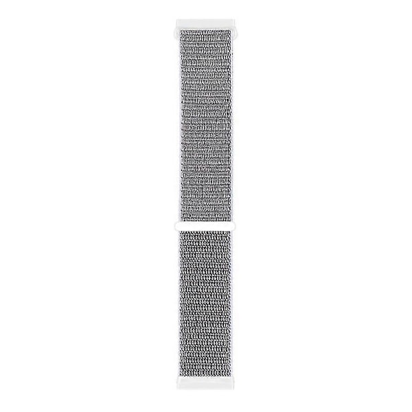 Kompatibel med Fitbit Versa 4/Sense 2 Bløde Nylon Urremme Sports Loop Udskiftningsarmbånd s202412242730-Perfet Seashell White
