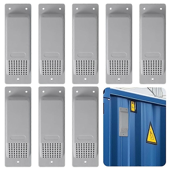 8 stk. ventilationsåbninger til fragtcontainere - Perfekt