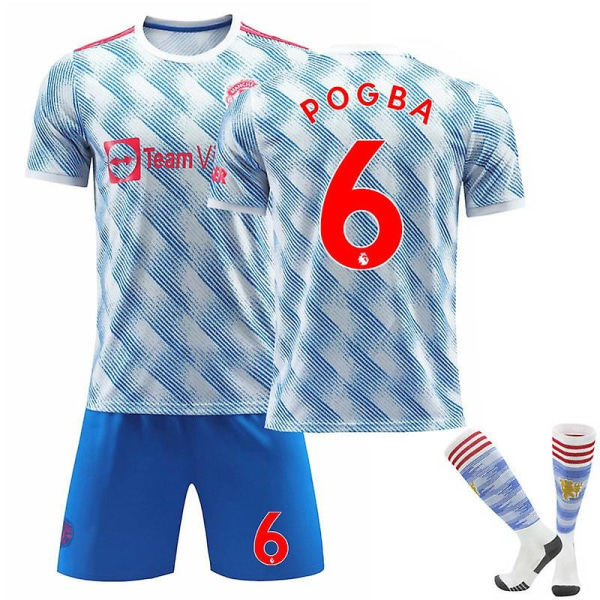 Fotballsett Fotballskjorte Treningsskjorte - Perfet Pogba kids 24(130-140cm)
