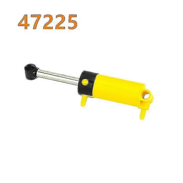 Moc Tech Parts Pneumatisk Luftpumpsten Liten (6l) V2 med Förstärkt Cylinder 19476 19482 19475 Kompatibel med 8800 Block - Perfekt 47225