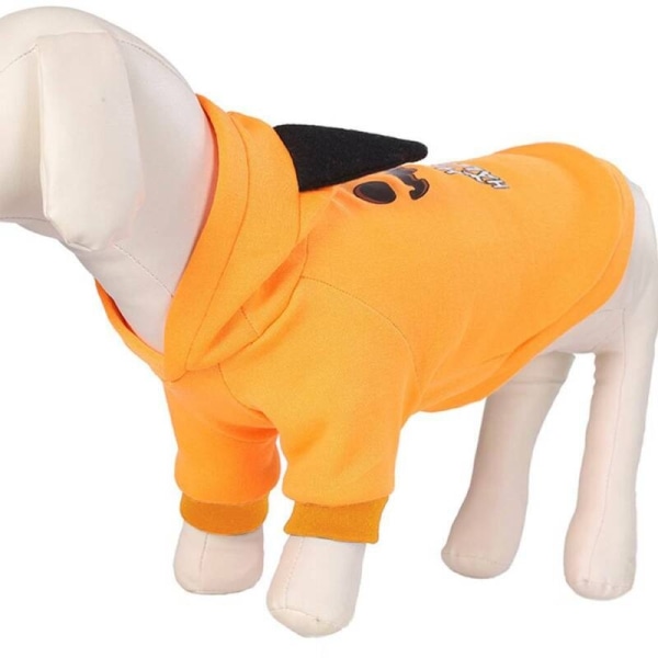 Halloween kæledyrstøj Hvalpe Hund Kat Fancy Kostume Græskar - Perfet Yellow L