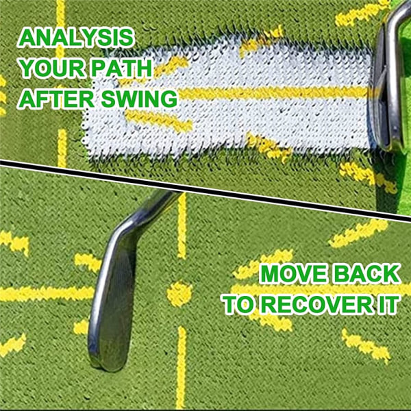 Golf Træningsmåtte Polstring Hjælpeudstyr indendørs udendørs - Perfet 25*50cm