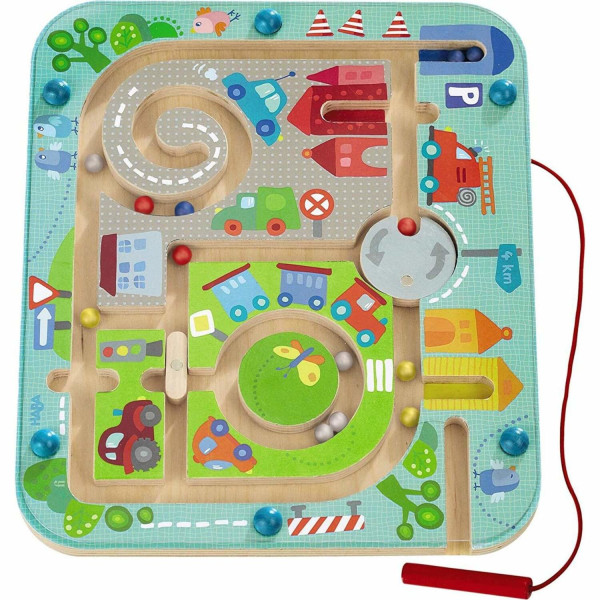 City Maze magnetiska pusselspel - Perfet Colourful