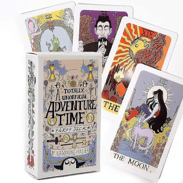 Adventure Time Tarot Deck 78 Tarot Oracle Kort Spådom - Perfekt