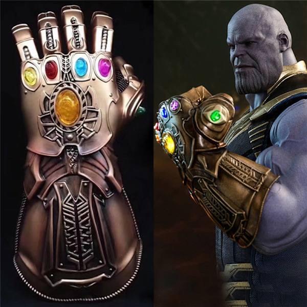 Thanos Infinity Gauntlet Marvel Legends Thanos Gauntlet-handskar - Perfet One Size