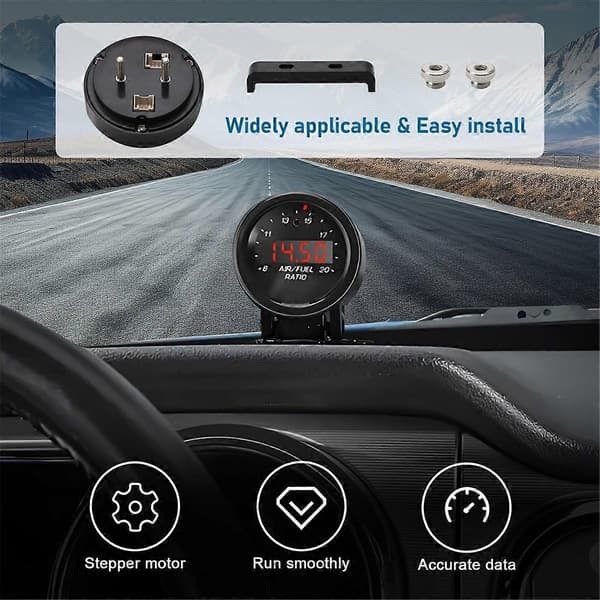 O2 Luft/Bränsleförhållande Mätarsats med LSU 4.9 Sensor 0258017025-Perfet